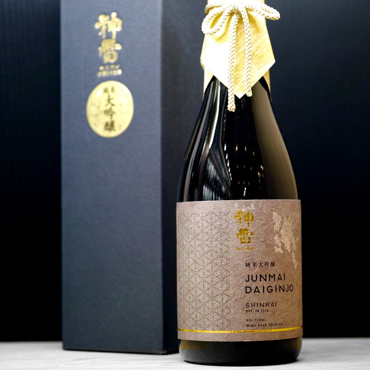 [B575] Shinrai Junmai Daiginjo 神雷 純米大吟醸 三輪酒造 広島県 720ml