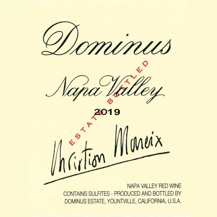 B177 DOMINUS NAPA VALLEY 2019 750ml